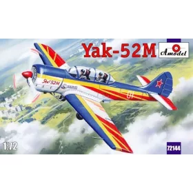 Amodel 1:72 Yak-52M two-seat sporting aircraft