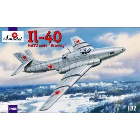   Amodel 1:72 Ilyushin IL-40 "Brawny Soviet aircraft"