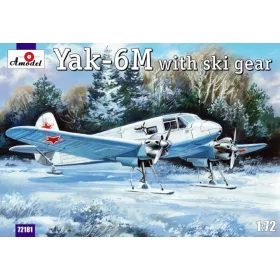Amodel 1:72 Yakovlev Yak-6M with ski gear