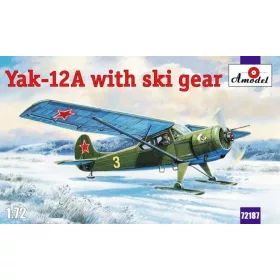 Amodel 1:72 Yakovlev Yak-12A with ski gear