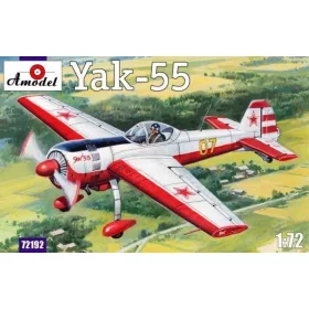 Amodel 1:72 Yak-55 Soviet aerobatic aircraft