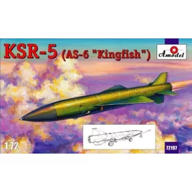   Amodel 1:72 KSR-5(AS-6 'Kingfish') long-range anti-s
