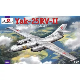 Amodel 1:72 Yakovlev Yak-25RV-II Mandrake sovj. int.
