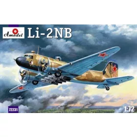 Amodel 1:72 Lisunow Li-2NB Soviet light bomber