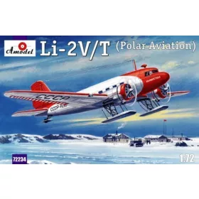 Amodel 1:72 Lisunow Li-2V/T Soviet polar aircraft