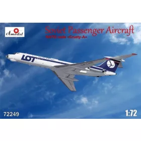 Amodel 1:72 Tupolev Tu-134A LOT airlines