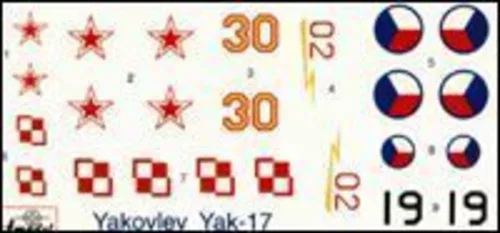 Amodel 1:72 Yakolev Yak-17 Soviet jet fighter