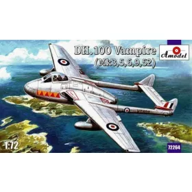 Amodel 1:72 de Havilland DH.100 Vampire