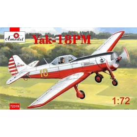 Amodel 1:72 Yakovlev Yak-18PM aerobatic aircraft