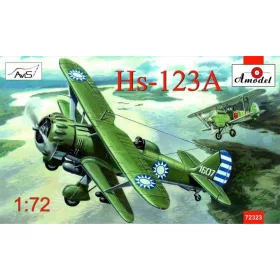 Amodel 1:72 Henschel Hs-123A Chinese dive bomber