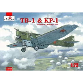 Amodel 1:72 TB-1 & KP-1 Airborne landing craft