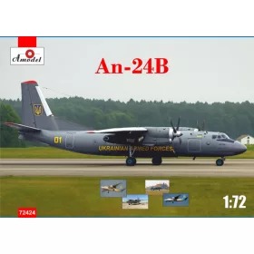 Amodel 1:72 Antonov An-24B Ukrainian Air Forces