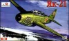 Amodel 1:72 Yakovlev Yak-21 Soviet jet fighter