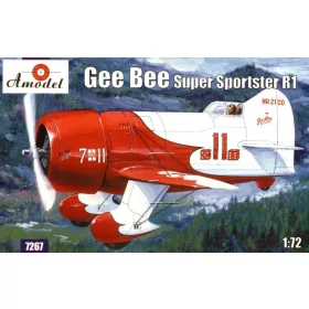 Amodel 1:72 Gee Bee Super Sportster R1 Aircraft