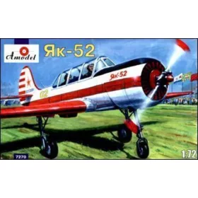 Amodel 1:72 Yakovlev Yak-52 Soviet two-seat sporting