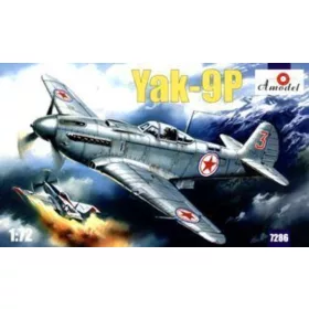 Amodel 1:72 Yakovlev Yak-9P Soviet fighter