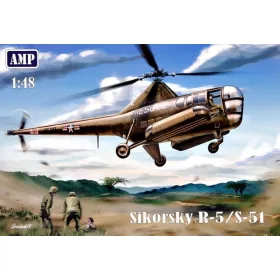 Micro Mir AMP 1:48 Sikorsky R-5/S-51 USAF rescue