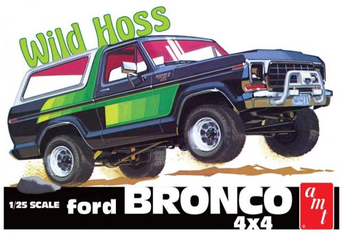 AMT AMT1304 1:25 1978 Ford Bronco ”Wild Hoss”