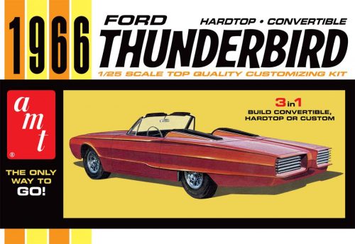 AMT AMT1328 1:25 1966 Ford Thunderbird Hardtop/Convertible