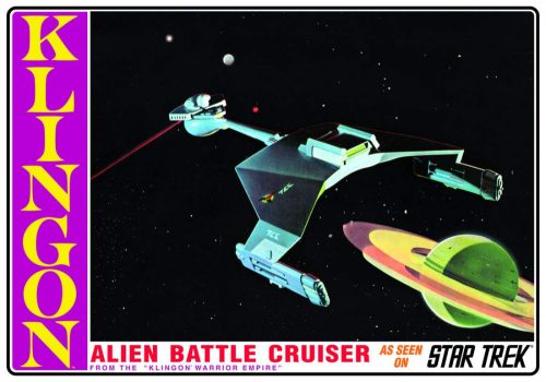 AMT AMT1428 1:650 Star Trek: The Original Series Klingon Battle Cruiser