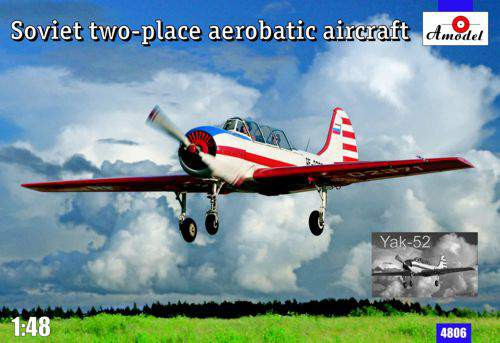 A-Model 1:48 Yakovlev Yak-52 aerobatic display aircraft