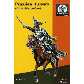 WATERLOO 1815 1:72 Prussian Hussars of Fredrich the Great