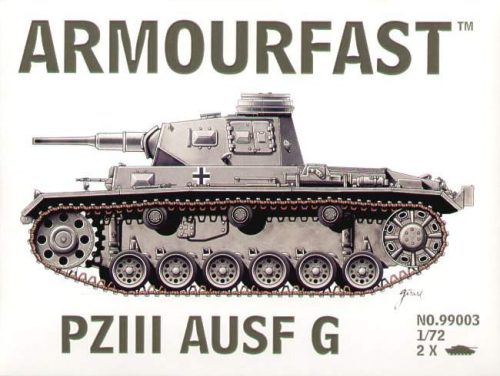Armourfast 1:72 Pz.Kpfw.III Medium Tank harcjármű makett