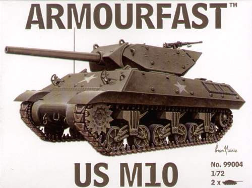 Armourfast 1:72 M10 US Tank Destroyer harcjármű makett