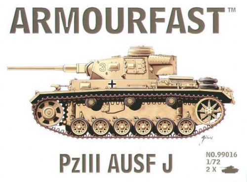 Armourfast 1:72 Pz.Kpfw.III Ausf.J harcjármű makett