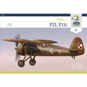 Arma Hobby 1:48 PZL P.11c Model Kit 1/48