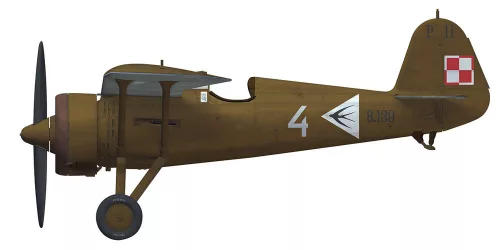 Arma Hobby 1:72 PZL P.11c Pursuit Brigade w/extensive 3D print