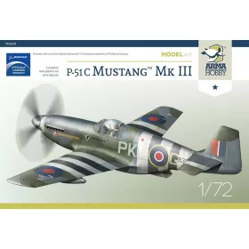 Arma Hobby 1:72 P-51 C Mustang™ Mk. III Model Kit