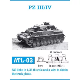 Friulmodel 1:35 Tracks for Pz III (H-J) / Pz IV _