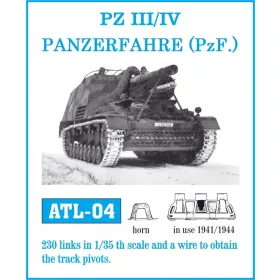 Friulmodel 1:35 Tracks for Pz III (H-K) / Pz IV (E-J)