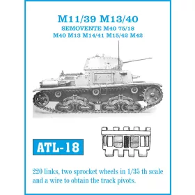 Friulmodel 1:35 Tracks for M 13 / 40