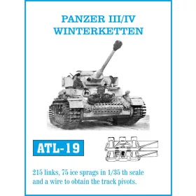   Friulmodel 1:35 Tracks for Pz III / IV Ostkette mit separaten Greifern mit separaten Greifern