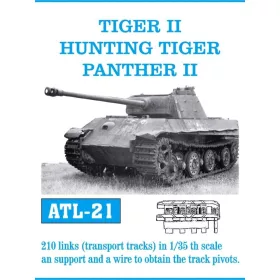   Friulmodel 1:35 Tracks for Tiger II Transportkette / Panther II