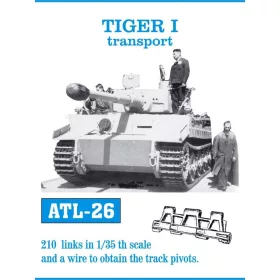Friulmodel 1:35 Tracks for Tiger I Transport