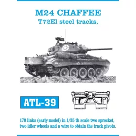 Friulmodel 1:35 Tracks for M24 CHAFFEE