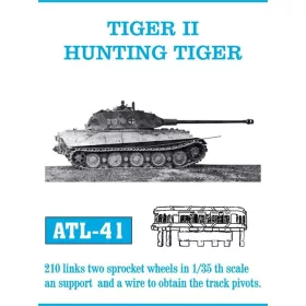   Friulmodel 1:35 Tracks for Tiger II Hunting Tiger. Early Model