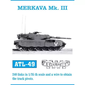 Friulmodel 1:35 Tracks for Merkava Mk.III