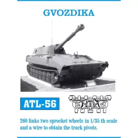 Friulmodel 1:35 Tracks for Gvozdika