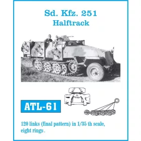 Friulmodel 1:35 Tracks for Sd.Kfz.251 Halftrack