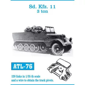 Friulmodel 1:35 Tracks for Sd.Kfz 11 3-ton