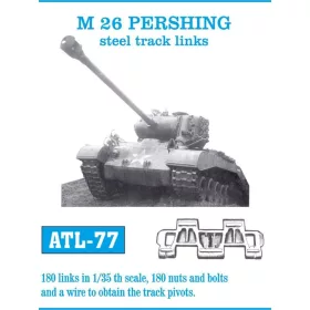 Friulmodel 1:35 Tracks for M 26 Pershing Steel Track