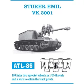 Friulmodel 1:35 Tracks for Sturer Emil
