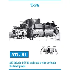 Friulmodel 1:35 Tracks for T-28