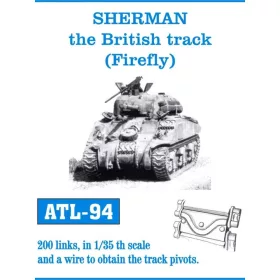 Friulmodel 1:35 Tracks for SHERMAN T-56 E1 type