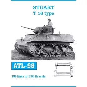   Friulmodel 1:35 Tracks for Stuart T 16 Type Einzelkettenglieder