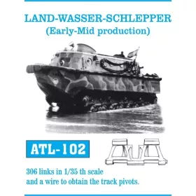   Friulmodel 1:35 Tracks for LAND-WASSER-SCHLEPPER (Early-Mid product